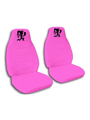 Hot Pink Hatchet Girl Car Seat Covers