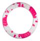 Pink and White Cow Steering Wheel Cover