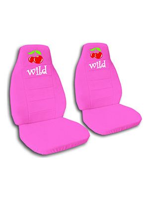 Hot Pink Wild Cherry Car Seat Covers