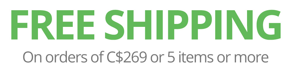 FREE Shipping on Orders of C$269 or 5 Items or more.