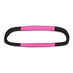 Hot Pink and Black Rear View Mirror Cover