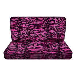 Pink Tiger Bench Seat Covers | Rear Car Seat Cover