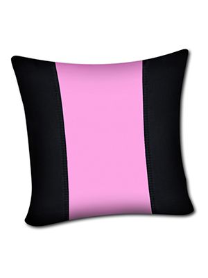 Cute Pink and Black Pillow Cover