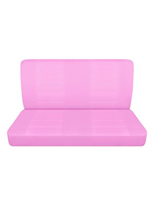 Cute Pink Bench Seat Covers