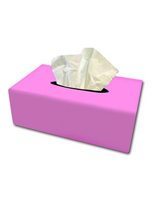 Cute Pink Tissue Box Cover