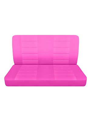Hot Pink Bench Seat Covers