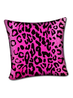 Pink Leopard Pillow Cover