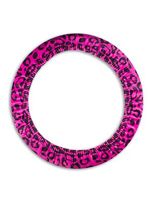 Pink Leopard Steering Wheel Cover
