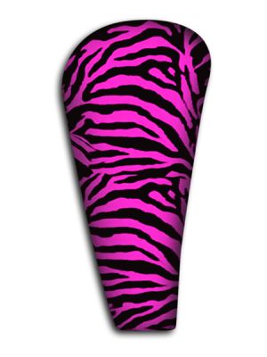 Pink Zebra Shift Knob Cover