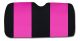 Hot Pink and Black Car Sun Shade