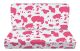 Pink and White Cow Bench Seat Covers