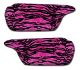 Pink Tiger Sun Visor Covers